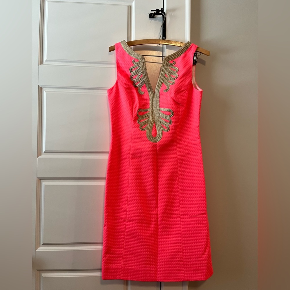 Lilly Pulitzer Valle Shift pink dress
